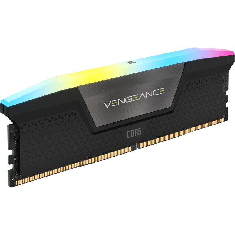 Corsair Vengeance RGB DDR5 32GB 6000MT/s CL38 Gaming Memory Kit Black