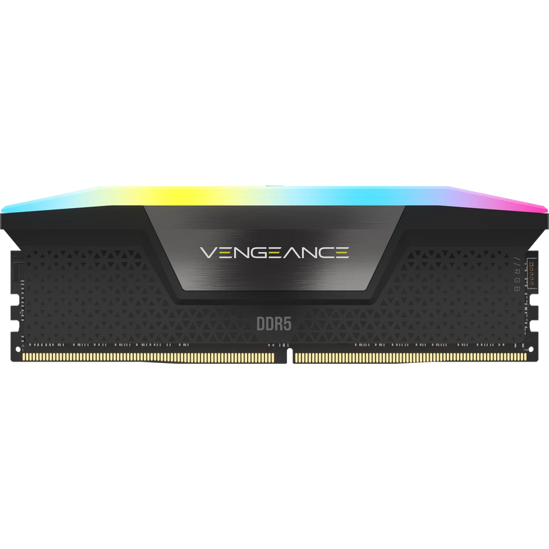 Corsair Vengeance RGB DDR5 32GB 6000MT/s CL38 Gaming Memory Kit Black