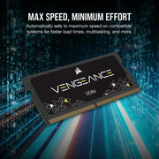 Corsair Vengeance 64GB (2x32GB) DDR4 SODIMM 3200MHz CL22