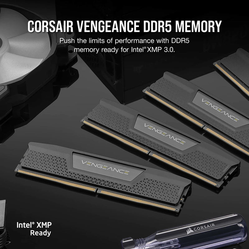 Corsair Vengeance 32GB (2x16GB) DDR5 UDIMM 5200Mhz C40