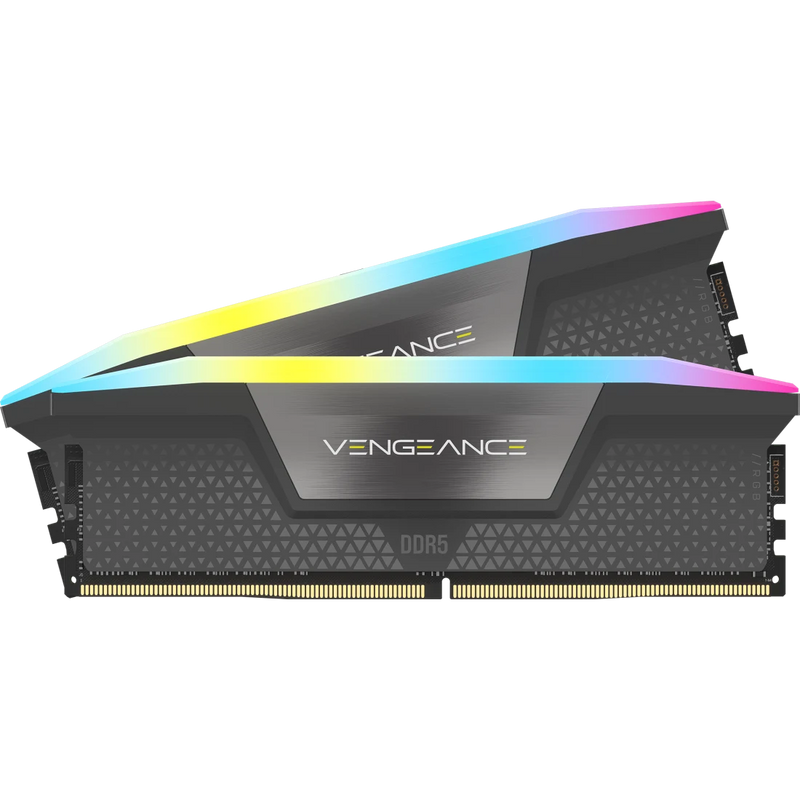 Corsair VENGEANCE RGB 32GB DDR5 6000MT/s CL38 AMD EXPO Intel XMP Memory Kit