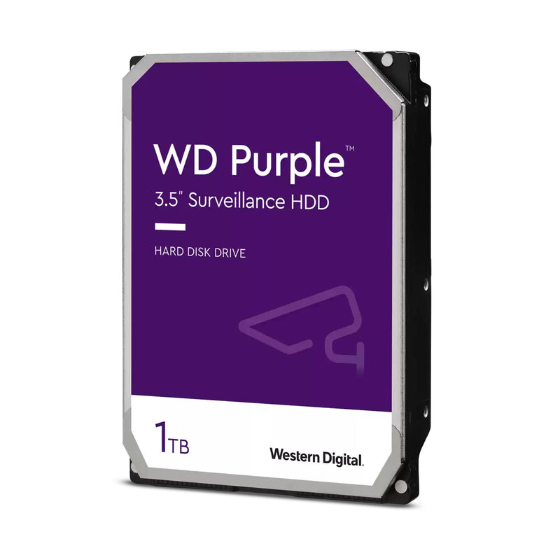 WESTERN DIGITAL, WD23PURZ, PURPLE SURVEILLANCE HDD, 2TB, 3.5", SATA 6GB/S, 5400RPM, 64MB CACHE, 3 YEAR WARRANTY