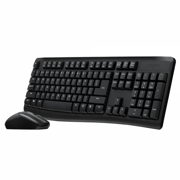 RAPOO X1800Pro Wireless Mouse & Keyboard Combo, 1000 DPI