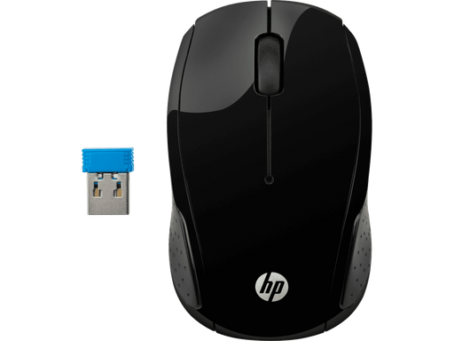 HP Wireless Mouse 200(BLACK) - X6W31AA