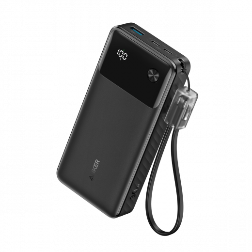 ANKER 20K 30W POWER BANK (BLACK) - A1384H11