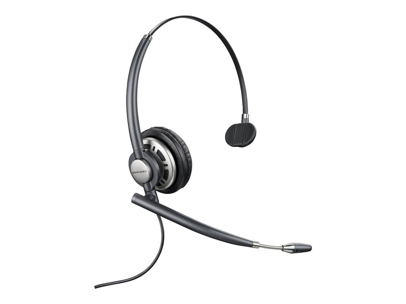 HP Poly EncorePro 710 corded mono Headset, Quick Disconnect