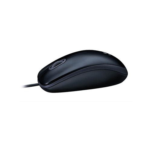 LOGITECH M90 CORDED MOUSE - BLACK - 3YR WTY - 910-001795