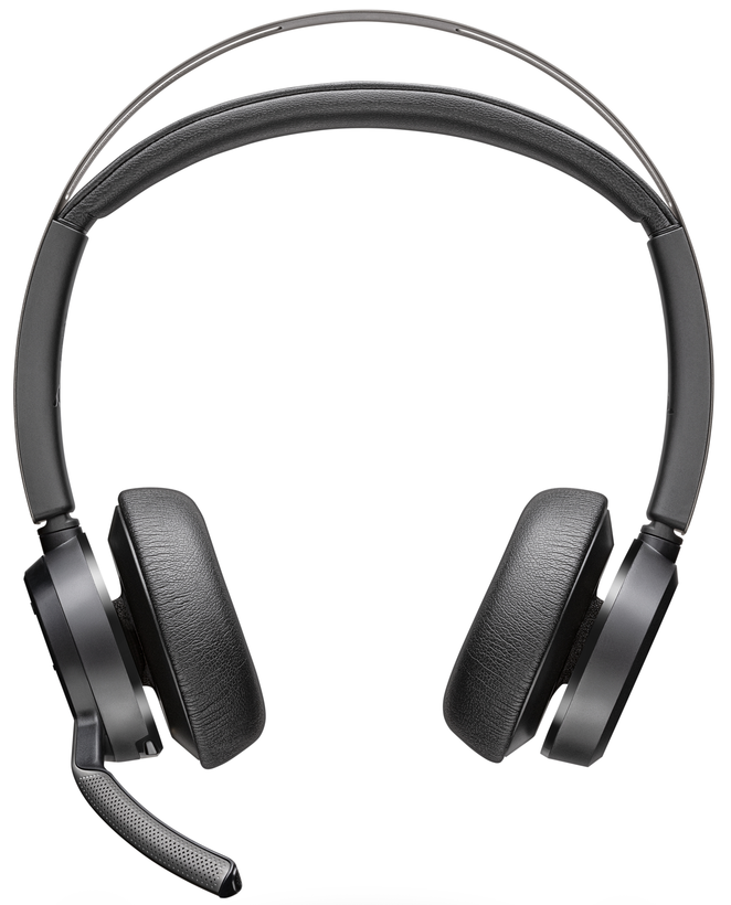 HP POLY VOYAGER FOCUS 2 OTH WIRELESS MS STEREO HEADSET W/CHARGE STAND,ANC,BT700 DONGLE,USB - 77Y87AA