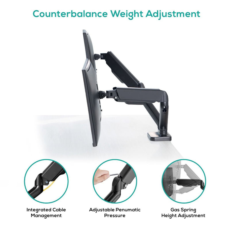 Activiva Dual Screen Gas Spring Monitor Arms