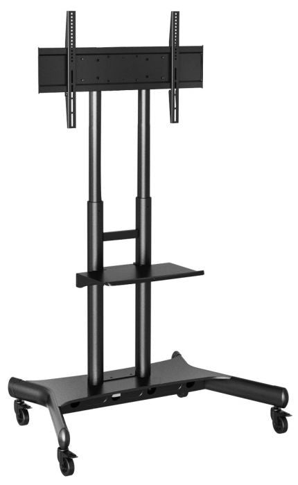 ATDEC MOBILE CART FOR LARGE DISPLAYS UP TO 75KG, H/ADJ, VESA UP TO 800X400, 10 YR WTY - AD-TVC-75