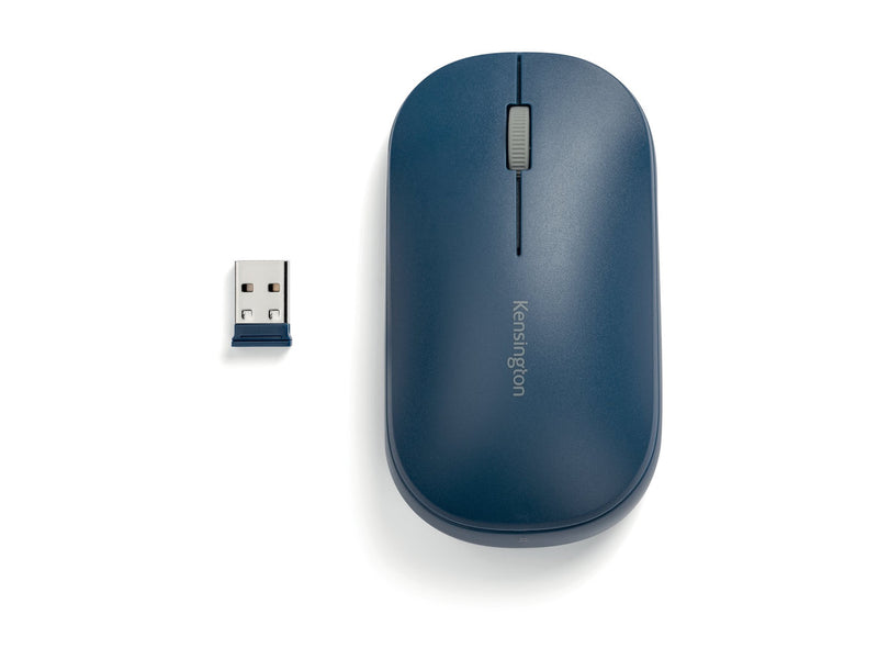 KENSINGTON SURETRACK WIRELESS AND BLUETOOTH MOUSE, DUAL CONNECT - BLUE - K75350WW