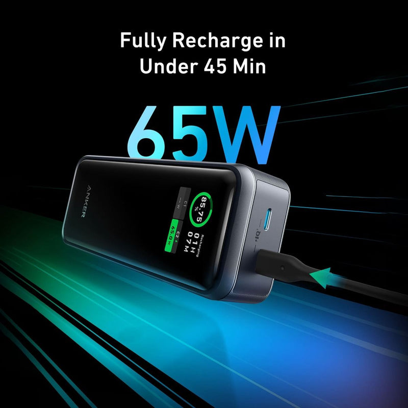 ANKER PRIME 12K mAh 130W POWER BANK (BLACK) - A1335011