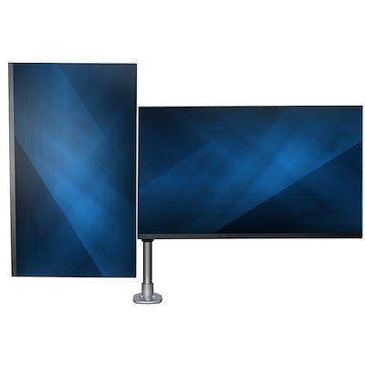 STARTECH Desk Mount Dual Monitor Arm, up to 27", Rotate