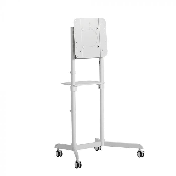 ATDEC MOBILE CART, PORTRAIT/LANDSCAPE, UP TO 70KG, VESA UP TO 600X400, WHITE, 10 YR WTY - AD-TVC-70R-W