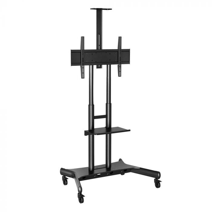 ATDEC MOBILE CART FOR LARGE DISPLAYS UP TO 75KG, H/ADJ, VESA UP TO 800X400, 10 YR WTY - AD-TVC-75
