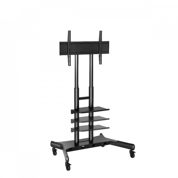 ATDEC MOBILE CART FOR LARGE DISPLAYS UP TO 75KG, H/ADJ, VESA UP TO 800X400, 10 YR WTY - AD-TVC-75