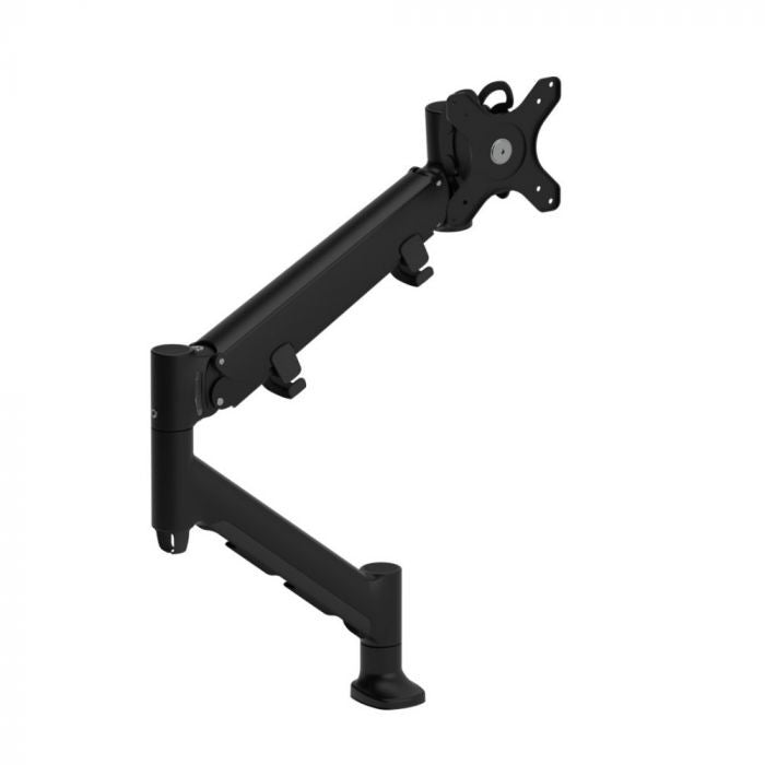 ATDEC FORTIS HEAVY DUTY DYNAMIC MONITOR ARM WITH HD F-CLAMP, SILVER - AWMS-HXB-H-S-V