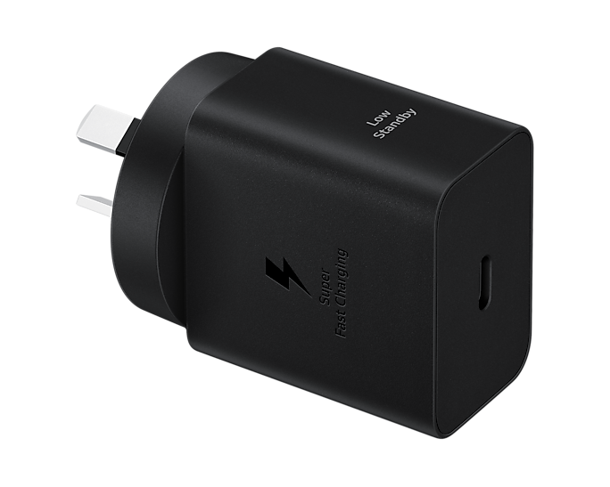 SAMSUNG AC POWER ADAPTOR - 45W, USB-C TO USB-C CABLE (BLACK) - EP-T4511XBEGAU