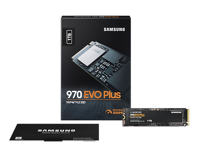 1TB PCIe NVMe SSD black