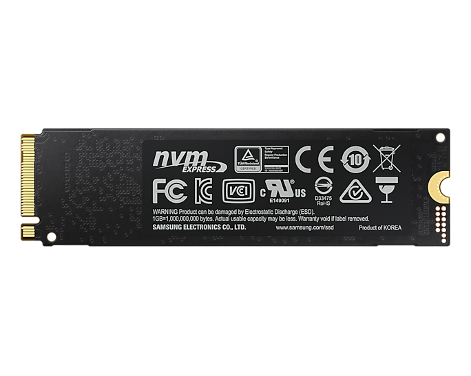 Samsung 970 EVO Plus 1TB PCIe NVMe SSD MLC 3500MB/s 3300MB/s 600K/550K IOPS 600TBW 5yrs wty