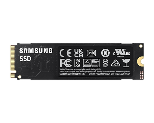 Samsung 990 EVO 1TB PCIe Gen4/5 NVMe SSD  IOPS 600TBW 1.5M hrs V-NAND TLC AES 256-bit Encryption 5yr wty