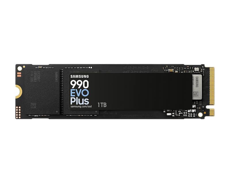 SAMSUNG (990 EVO PLUS) 1TB, M.2 INTERNAL NVMe PCIe SSD, 7150R/6300W MB/s
