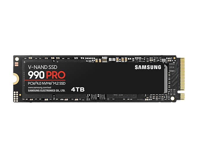 SAMSUNG (990 PRO) 4TB, M.2 INTERNAL NVMe PCIe SSD, 5YR WTY