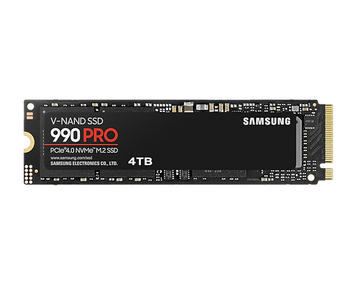SAMSUNG (990 PRO) 4TB, M.2 INTERNAL NVMe PCIe SSD, 5YR WTY