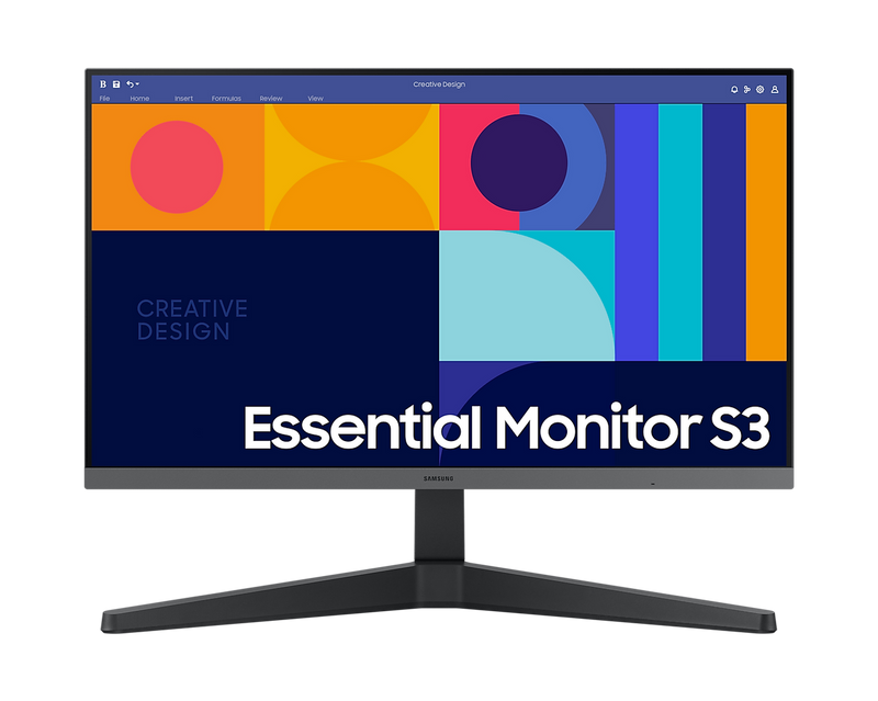 SAMSUNG S33GC 24 INCH MONITOR, FHD IPS, HDMI, VESA, 3YR