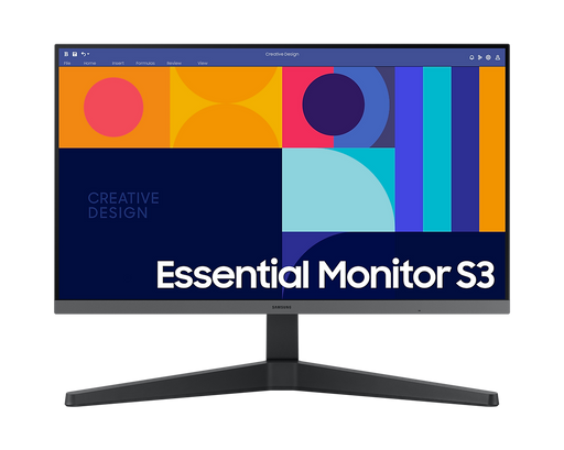 SAMSUNG S33GC 24 INCH MONITOR, FHD IPS, HDMI, VESA, 3YR