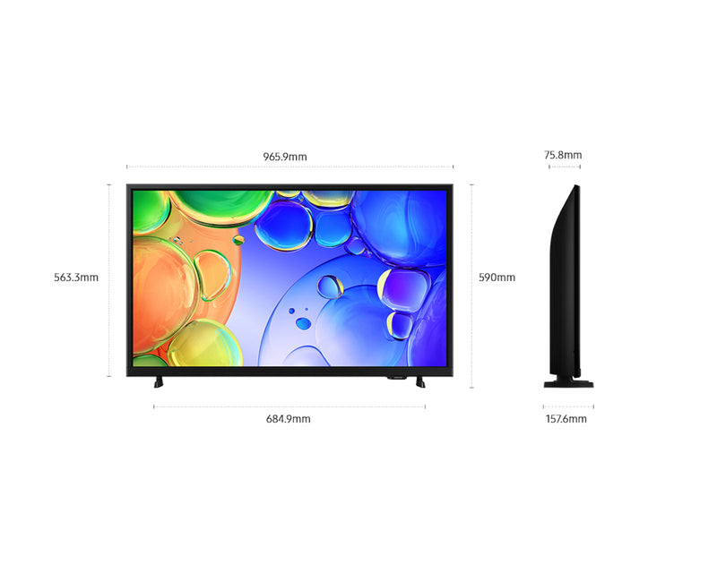 Samsung Q5F 43in FHD QLED Smart TV HDR10+ WiFi Bluetooth HDMI LAN