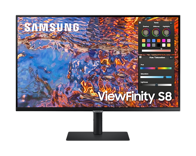 SAMSUNG ViewFinity S80PB 32 INCH Monitor, UHD 4K, HDR600, USB-C