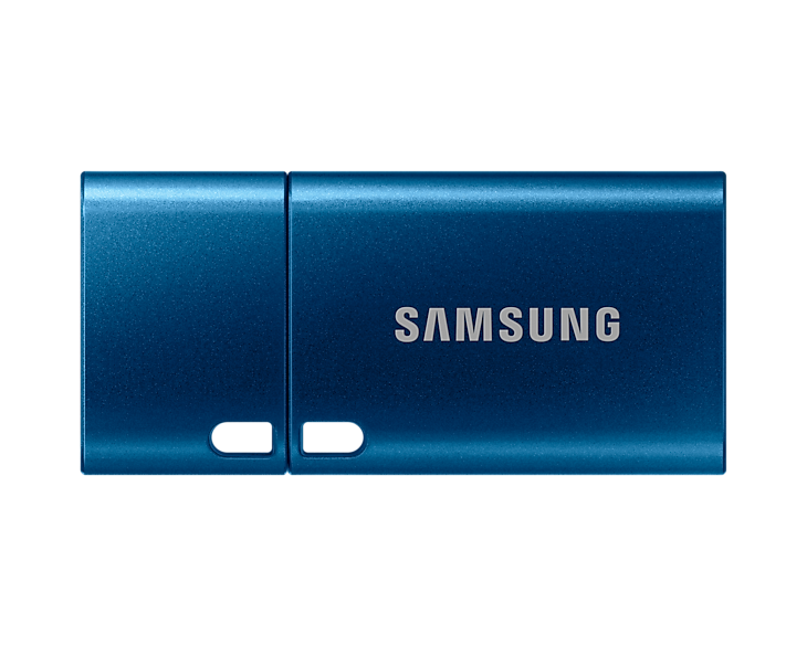 SAMSUNG 64GB USB-C FLASH DRIVE, UP TO 300MB/S R/W, BLUE, 5YR WTY - MUF-64DA/APC