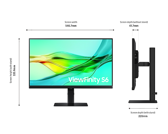 24" ViewFinity S60UD QHD Monitor