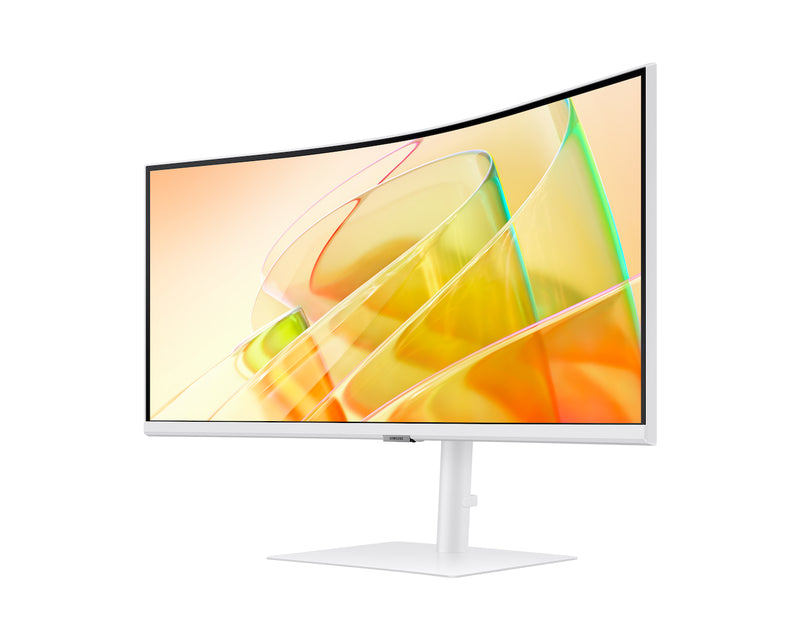 Samsung ViewFinity S65TC 34 Inch VA UWQHD Curved Thunderbolt 4 Monitor White