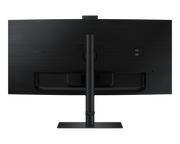 BACK OF SAMSUNG 34" CURVE (21:9) WQHD VA MONITOR