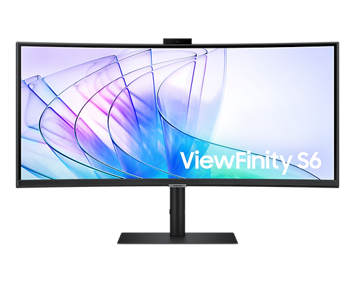 34" ViewFinity S65VC Curved WQHD Webcam Business Monitor - 0