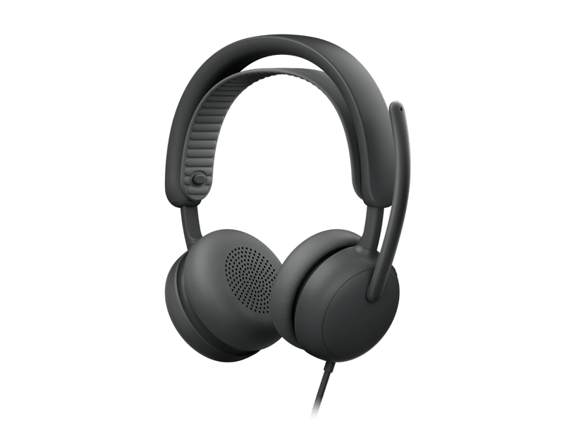 Logitech Zone Wired 2 UC Stereo Headset USB-C USB-A Adaptive Hybrid ANC Noise Cancelling 2YR