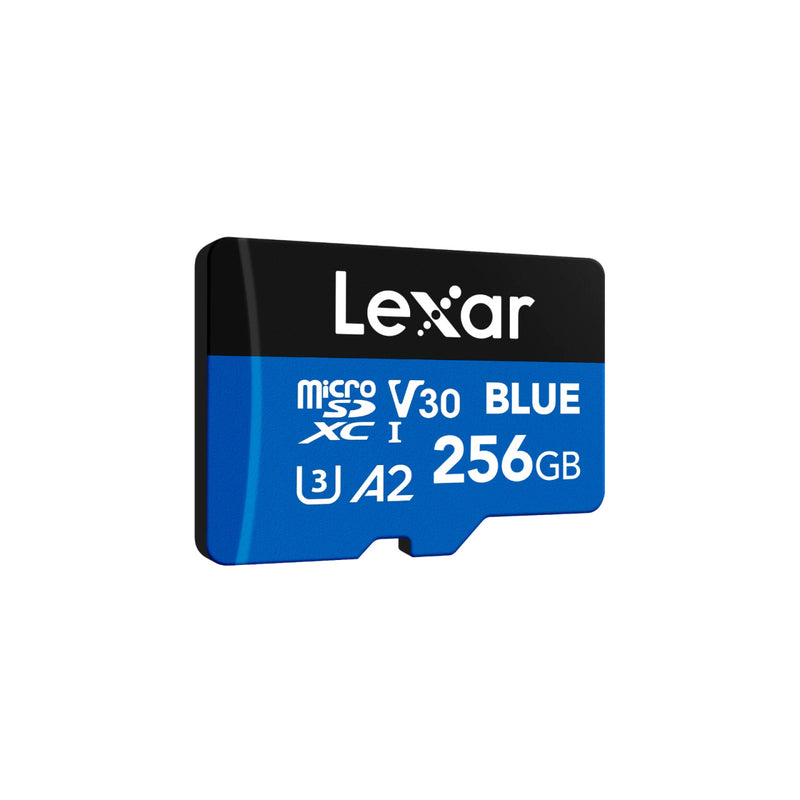 256GB Blue Micro SD Card - 1