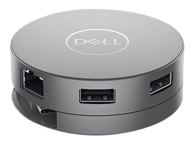 DELL DA310 USB-C ADAPTER, USB(2), USB-C, HDMI, VGA, DP, LAN, 3YR - 450-AKMS