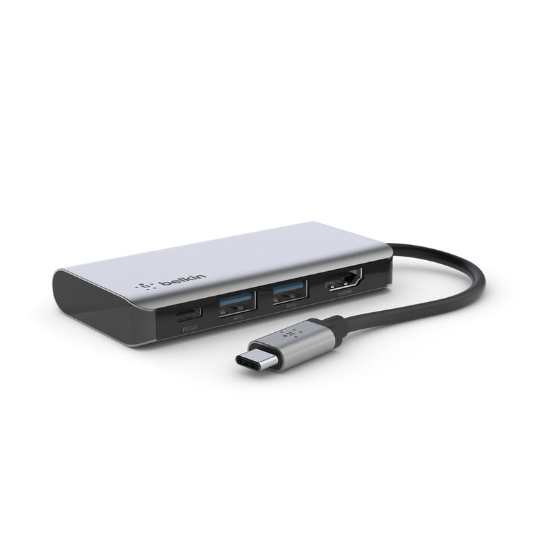 USB-C PD 4-in-1 Multiport Adapter Hub, 4K HDMI - Belkin