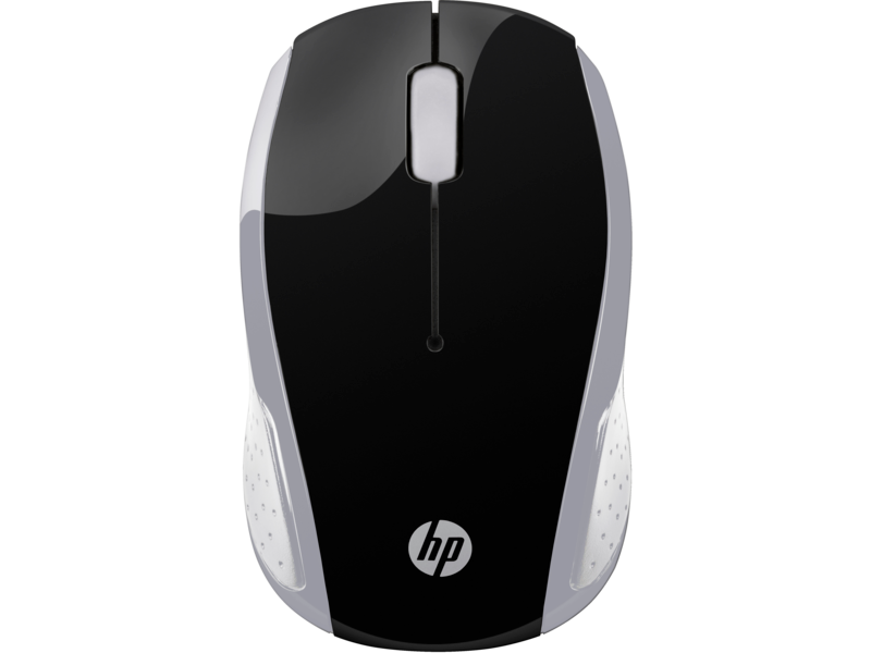 HP Wireless Mouse 200 (Black/Silver, 2HU84AA) - 2HU84AA