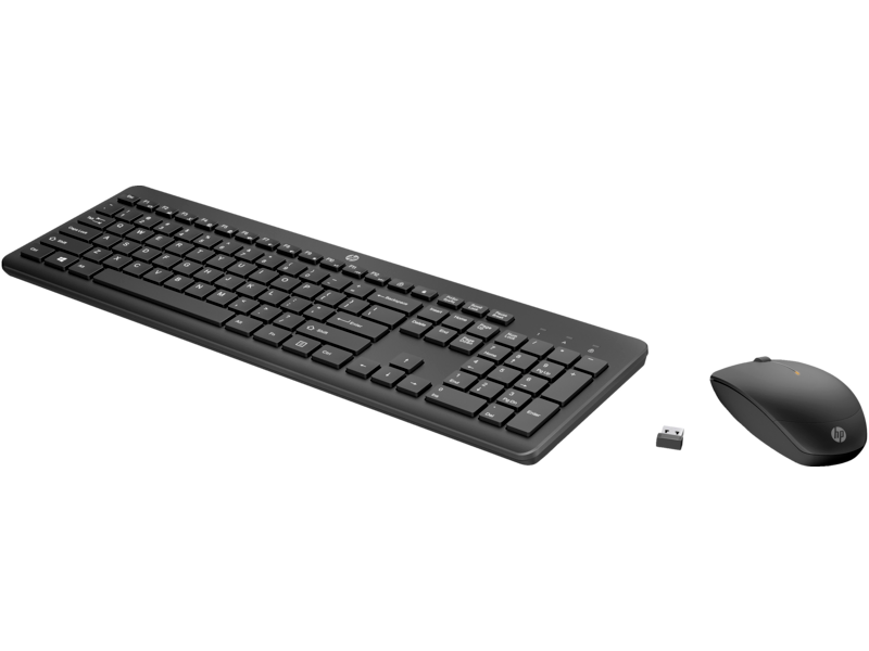 HP 230 Keyboard & Mouse - USB Type A Wireless - 18H24AA