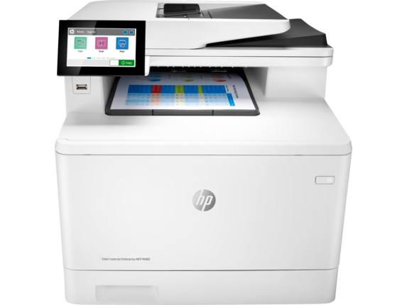 HP LASER M480F COLOUR MFP. PRINT, COPY, SCAN, FAX. 27PPM, DUPLEX, NETWORK ONLY - NOT WIFI