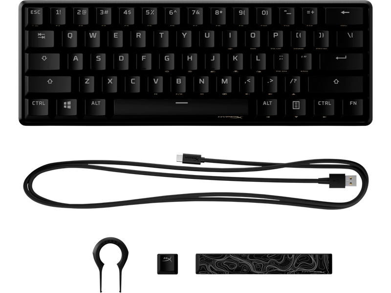 HP HyperX Alloy Origins 60 Mechanical Gaming Keyboard - Aqua