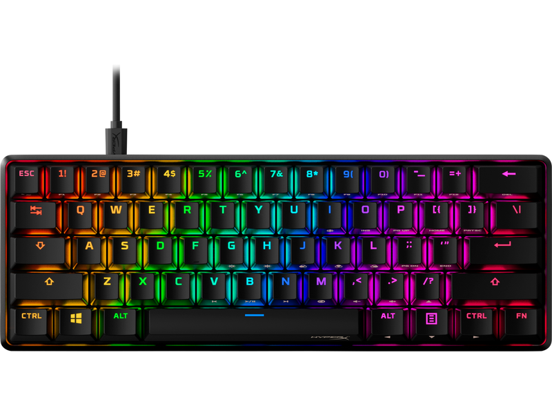 HP HyperX Alloy Origins 60 Mechanical Gaming Keyboard - Aqua