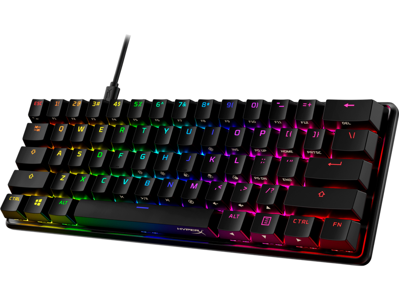 HP HyperX Alloy Origins 60 Mechanical Gaming Keyboard - Aqua