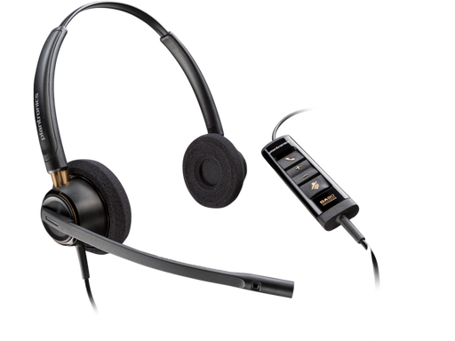 Poly EncorePro 525 MS Stereo with USB-A & C Headset - 0