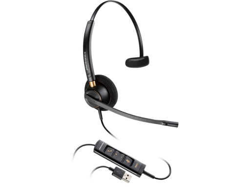 Poly 515 EncorePro MS Mono Wired Headset - 0