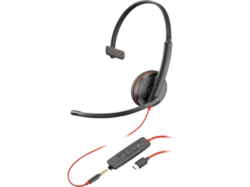 Poly 3215 Blackwire UC Mono Headset - 0